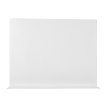 White Sink Counter Water Guard Acrylic Splash Protector for Home
