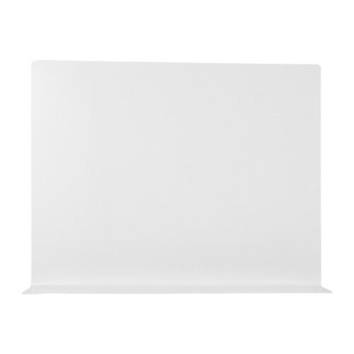 White Sink Counter Water Guard Acrylic Splash Protector for Home