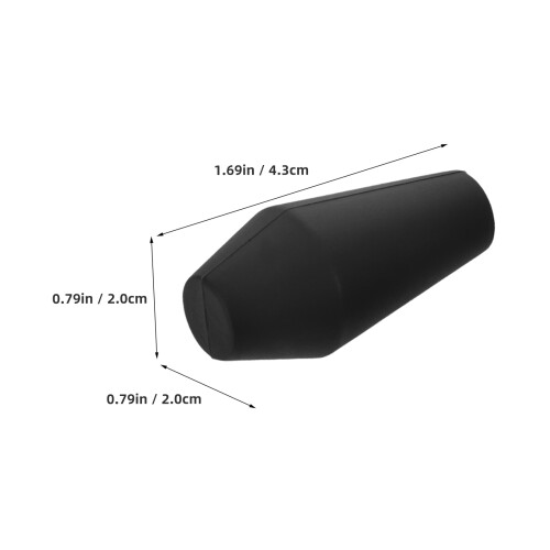 5 Punta Frecce In Gomma 8 Mm Per Tiro Con 1