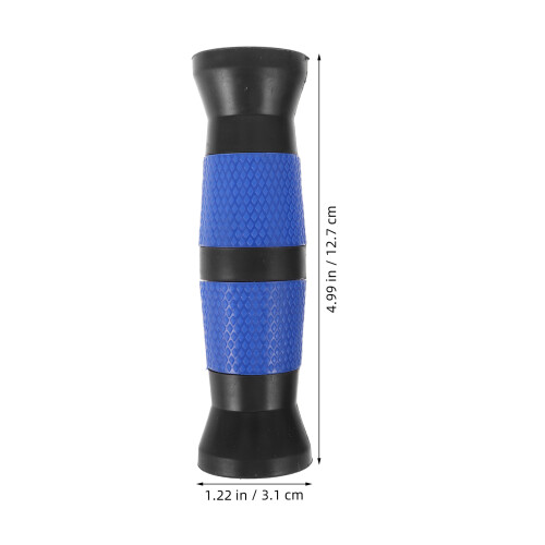 2 Maniglie Per Manubri In Pvc Antiscivolo Nero 1