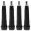 4 Wandelpaaltips Van Koolstofstaal Met Antislip Ferrules 10
