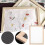 2St Papiermaakframe Beige Met Mesh, Voor En DIY 9