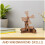 1Set DIY 3D Bamboe Model Kit Khaki Voor Thuis Creatief Leren 9