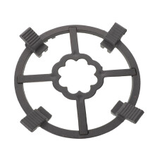 Rack Para Fogão Com Suporte Para Wok Preto