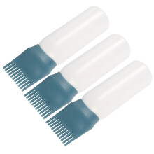 3Pcs Garrafa Aplicadora Com Para Coloração Capilar 160Ml
