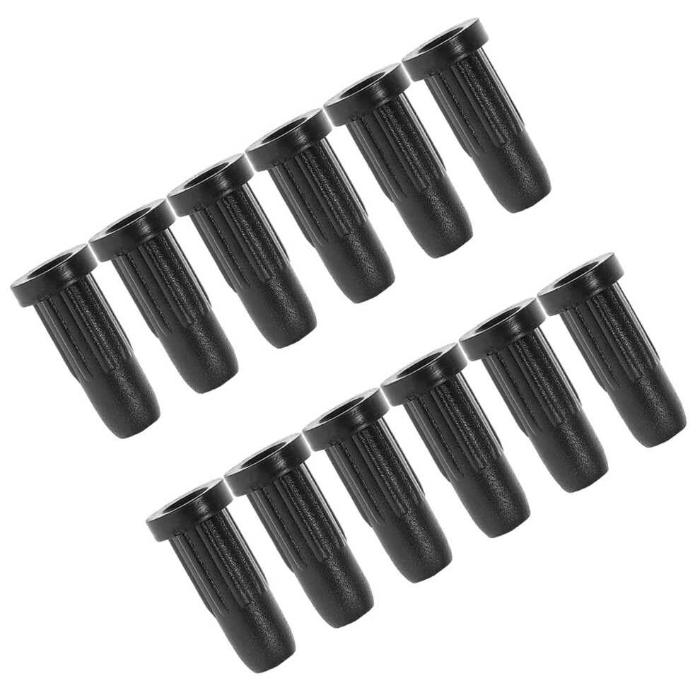 30Pcs Office Chair Caster Wheel Socket Black Plastic Stem Replacement 3592279398317