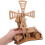1Set DIY 3D Bamboe Model Kit Khaki Voor Thuis Creatief Leren 4