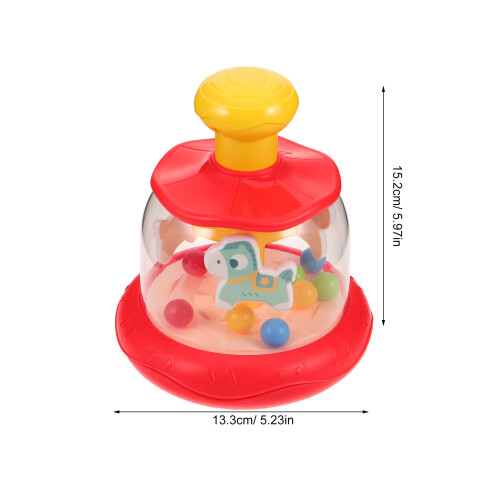 Brinquedo Infantil Montessori Rotativo Pressionável 1
