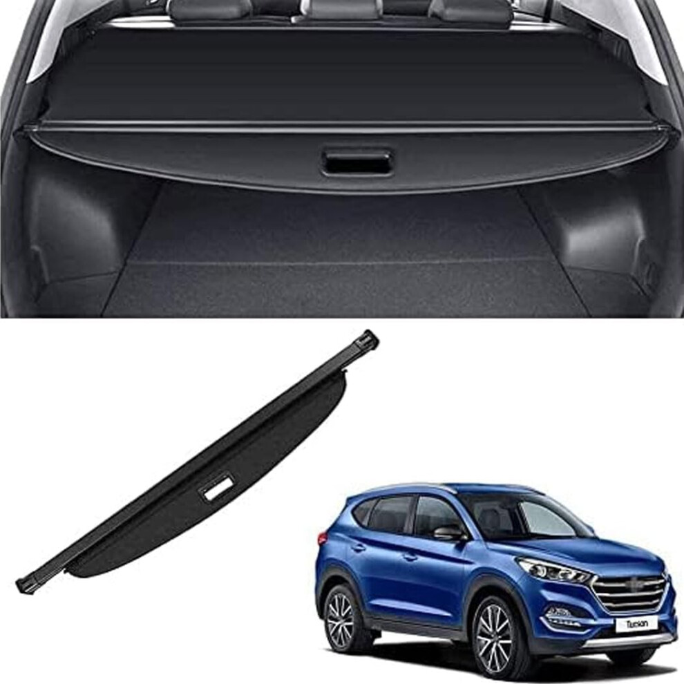 Car Retractable Trunk Parcel Shelf For Hyundai Tucson 2016 2017 2018 Waterproof Rear Luggage Cover Security Shield Panel 9347817023008