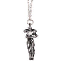 Collier chaîne unique symbolisant l'amour et-Noir mâle blanc F