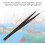 ESD Tweezers  Accuracy Tip Anti Static Acid Resistant for PCB Electronics 3