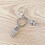 Gothic Bird Head Skeleton Keyring Skull Hand Keychain For Punk 4