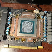 GPU Radiator Speicher Kühlkörper Copper Miner 3080ti 3090 3090ti Down 15-40