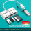 Type C til Micro USB TF kortleseradapter for Macbook Chromebook Note 1