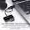 Type C til Micro USB TF kortleseradapter for Macbook Chromebook Note 7