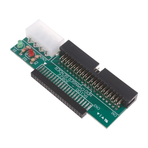 IDE 40-Pin-Weibchen auf IDE 44-Pin-Männchenwandler mit LED-Display – Datenschalter 1