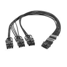 12VHPWR 8Pinx3 bis 12 4P 16Pin ATX3.0 Modulars Netzteilkabel