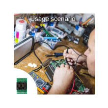 Professioneller SSOP20-zu-DIP20-Adaptersockel für Chipprogrammierung, 0,65 mm Pitches, 20-Pin-Stecker, 2 Teile pro Pack