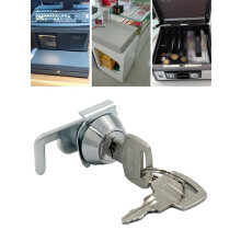 Cam Lock Cash Drawer Lock Lock Core Locker Secure Codierung Spezieller Drehzungenschloss mit Schnellclip Zinklegierung