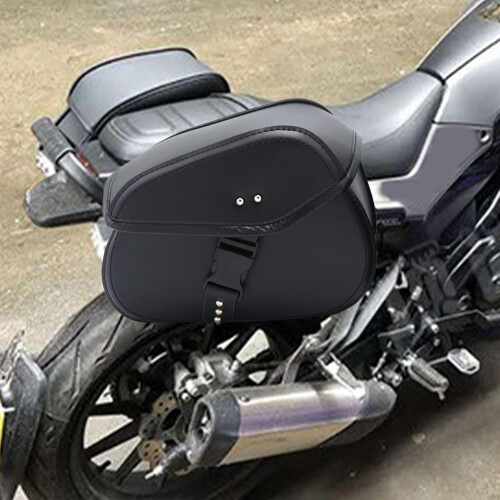Motorcycle Saddlebags Waterproof TripleLayer Fabric with Password Lock Large Capacity Storage 1