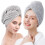 Γρήγορο στέγνωμα μαλλιών Turban, περιτύλιγμα από ίνες μπαμπού για γυναίκες, 1