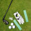 13Pcs Golf Grip Replacement Tape Kit Light Green Double Sided Strips 4
