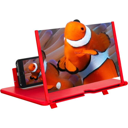 Mobile Screen Amplifier For Comfortable Viewing Experience, Anti-Blue Light Protects Eyes From Radiation, Adjustable Angular Length For Optimal 2