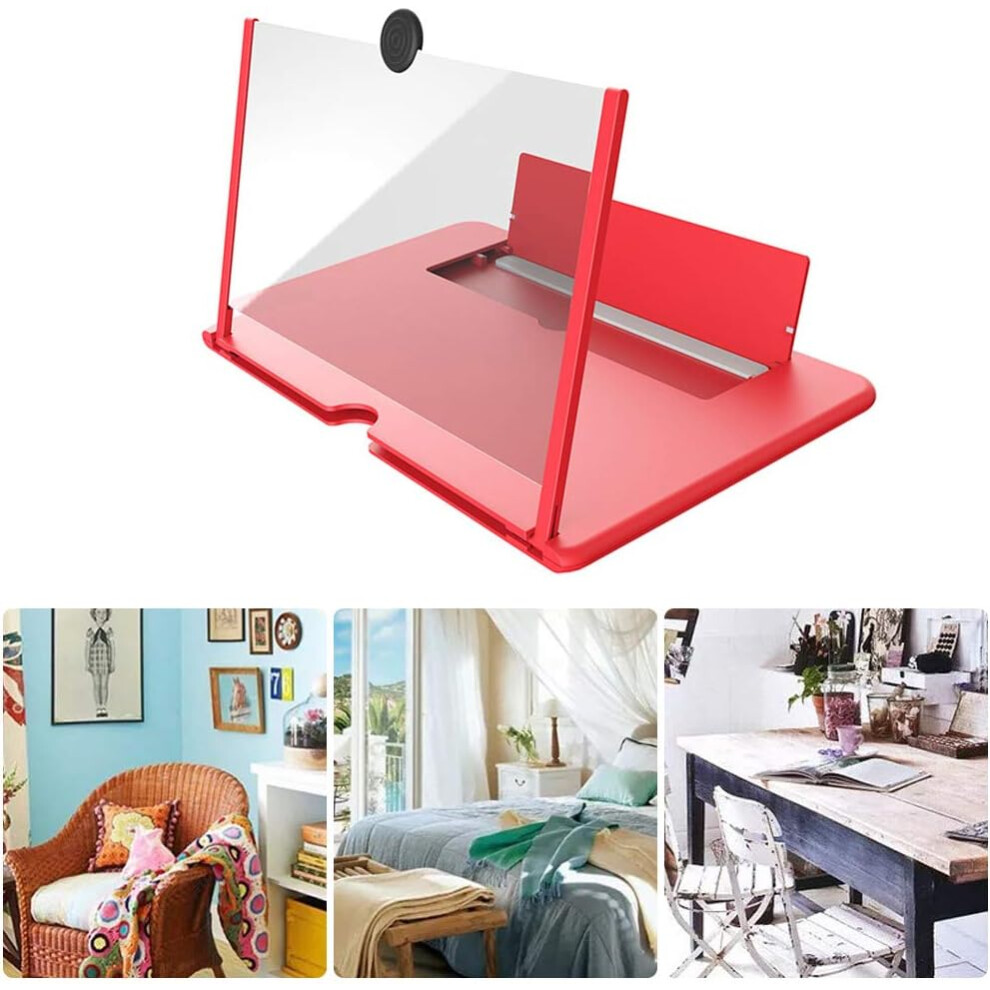Innovative Screen Magnifier, 3D HD Smartphone Video Magnifier for Enhanced Viewing, Supports All Phones, Portable & Foldable, Perfect for Movie
