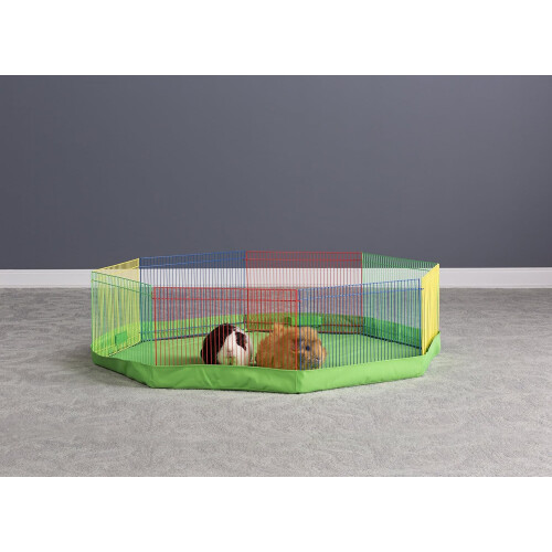 Φορητό στυλό άσκησης για μικρά ζώα, γαλβανισμένη μεταλλική κατασκευή πολλαπλών 2