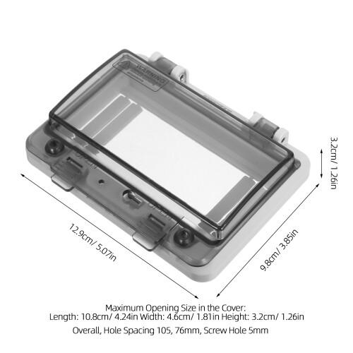 Couvercle Pièce ABS Pour Boîte Distribution 2