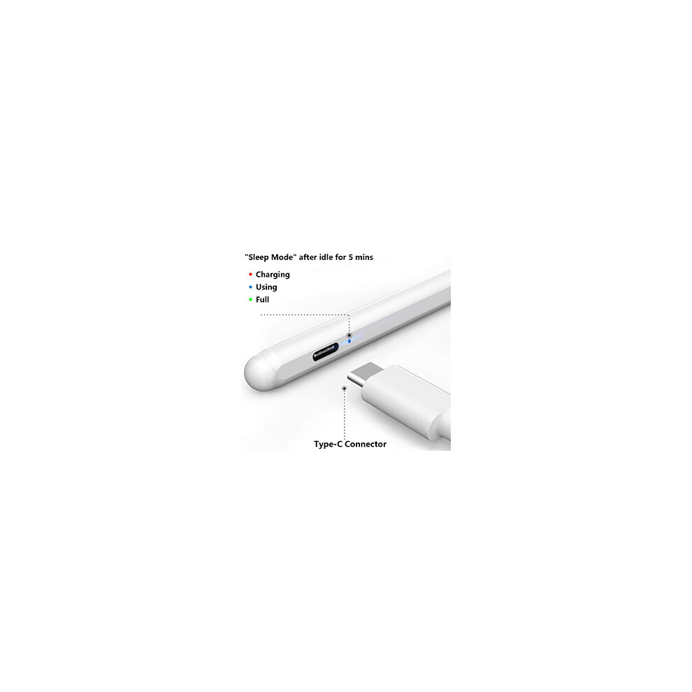 Active Pencil For Ipad Series 2018-2021, High Accuracy Stylus Pen With Fast Charge And Palm Rejection For Ipad Pro 11-Inch, Ipad Pro 12.9-Inch, Ipad 9169997987020