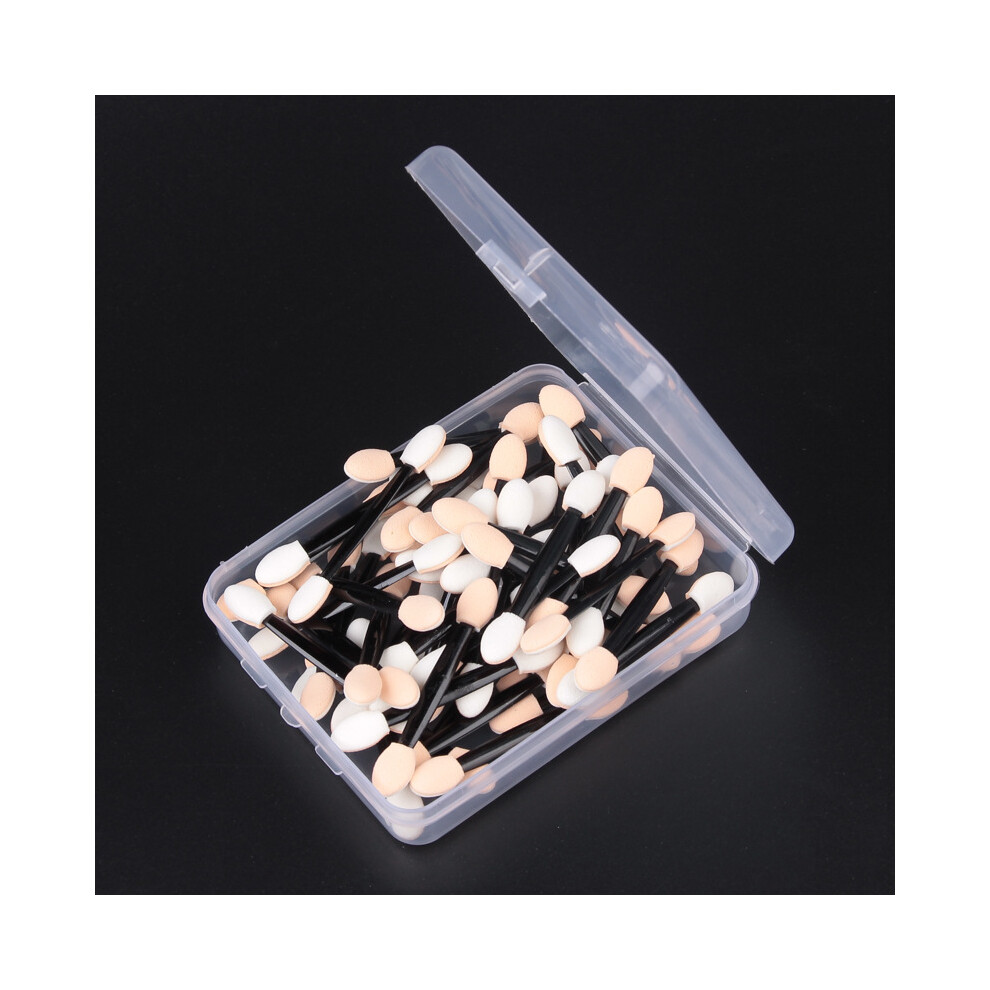 Eyeshadow Expert's Choice, User Friendly Reusable Container Great Assortment Of Dual Sided Eyeshadow Brushes, Ideal For Parties Festivals Wedding And