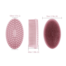 Wielofunkcyjny silikonowy peeling do ciała, delikatne włosie przyjazne dla skóry, do codziennego użytku, złuszczające i stymulujące
