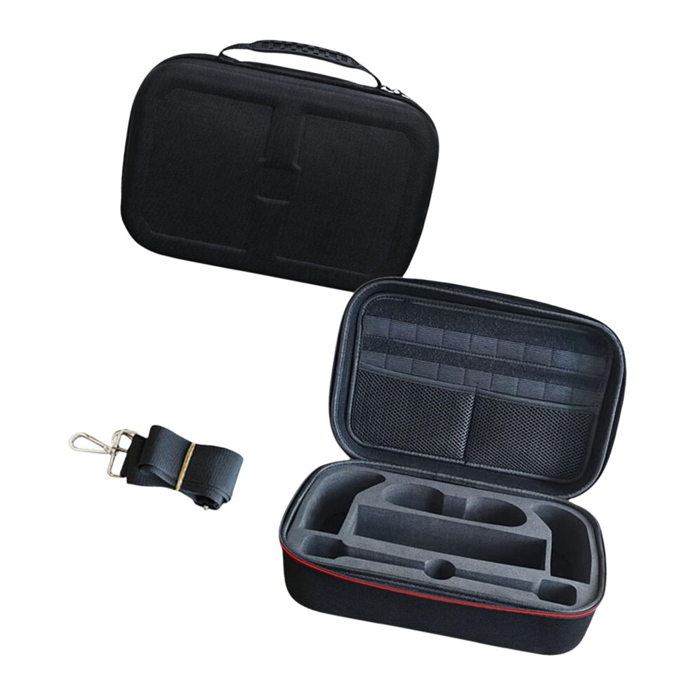 Game Console Carrying Case With 18 Card Slots, Hard Shell Organizer And Detachable Shoulder Strap 9347817024388