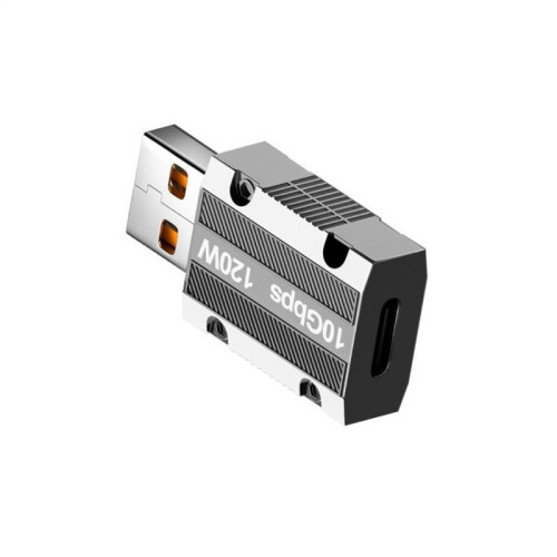 Προσαρμογέας USB 3.1 σε Type C με έξυπνες προστασίες υπερέντασης τσιπ για 2