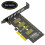 Προσαρμογέας Nvme Solid Disk σε PCIe 4X για M.2 2230 2242 2260 2280 Solid Diks Efficient 2