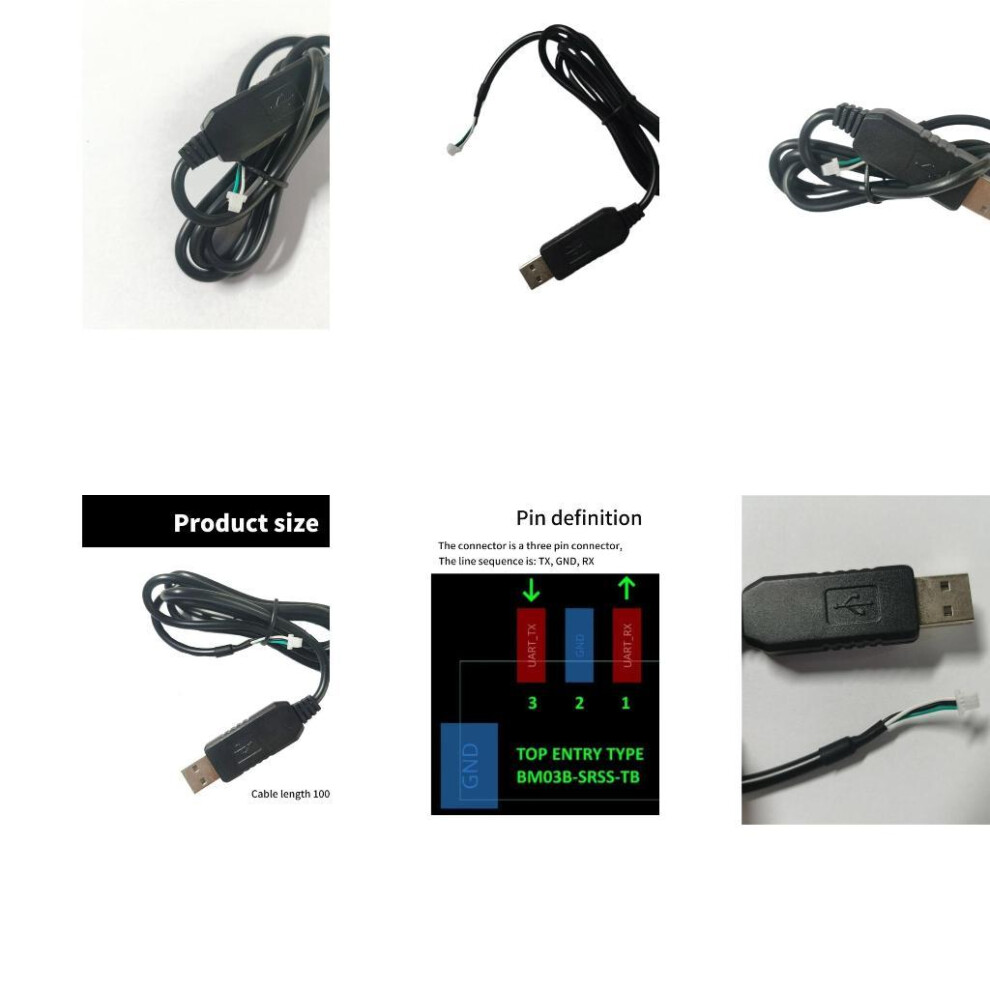 Usb To Ttl Serial Communication Cable For Rpi 5 Use Efficient And Stable 6935161510478