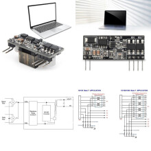 DP1435 POE-Modulplatine mit Festkondensator für Netzwerkkameras Power over Ethernet 12V 1A IEEE802.3af Standard