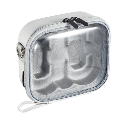 Reisehandtasche Klare, sichtbare tragbare Tasche kratzfester Organizer 2