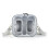 Reisehandtasche Klare, sichtbare tragbare Tasche kratzfester Organizer 5