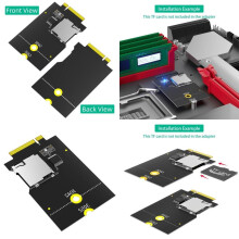 Tragbare Speicherkarten-zu-B-Schnittstellen-Konverter für Notebook-Laptops