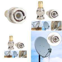 BNC SMAJJ-Adapter Kupfer-BNC-zu-SMAJJ-Stecker für universelle männliche zu weibliche Anwendungen zur Signalübertragung
