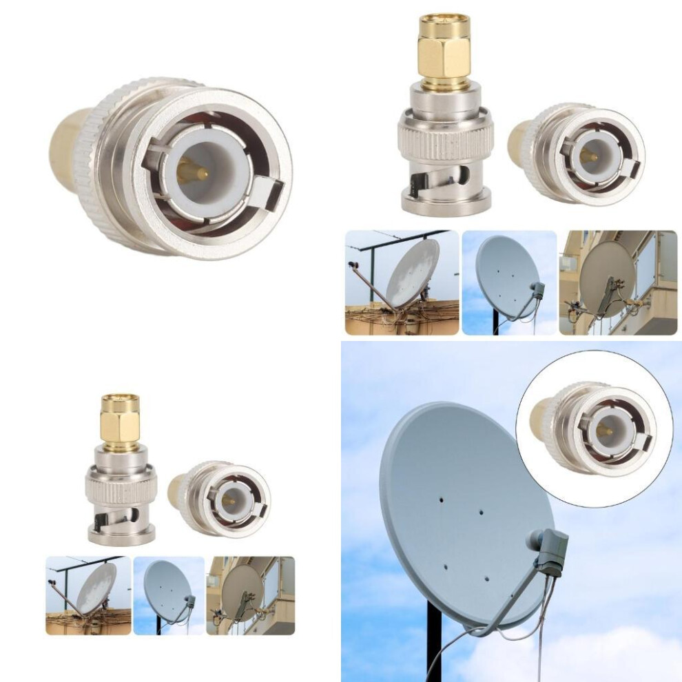 Bnc Smajj Adapter Copper Bnc To Smajj Connectors For Universal Male To Female Applications For Signal Transfer 6935161509168