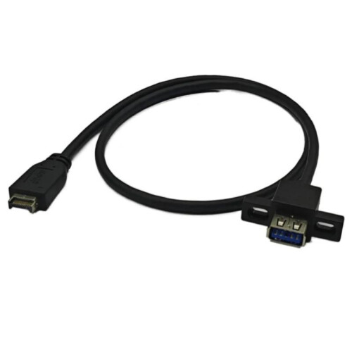 Καλώδιο δεδομένων 10Gbps Καλώδιο 20Pin TypeE σε USB 3.2 Gen 2 για υπολογιστή υψηλών επιδόσεων 2