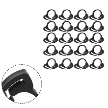 100PCS PE Rohrklemme Φ16 Bewässerungsrohr befestigt zur Verhinderung von Wasserlecks Sprinklersprinkler-Tropfrohrzubehör Feste Schnappschnappen
