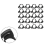 100PCS PE Pipe Clamp Φ16 Σωλήνας άρδευσης Σταθερός για την αποφυγή διαρροής 1