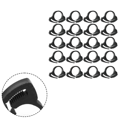 100PCS PE Pipe Clamp Φ16 Σωλήνας άρδευσης Σταθερός για την αποφυγή διαρροής