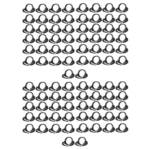 100PCS PE Pipe Clamp Φ16 Σωλήνας άρδευσης Σταθερός για την αποφυγή διαρροής 2