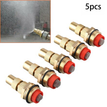 5PCS Verstellbare Sprühdüse Rasensprinkler, Gartenbewässerungsspray mit 1/2-Zoll (DN15) Außengewindeverbindung