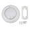12V 18W Waterproof Wall Mount LED Pool Light, 23cm White 3